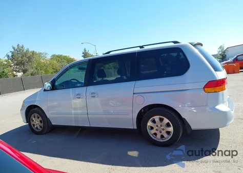 2002 Honda Odyssey Ex-L from USA, damaged, VIN 5FNRL18982B051368